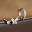 Bông tai micro-ind zircon ba mảnh, phù hợp mọi dịp