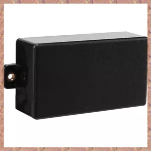 Vỏ bọc xe bán tải Humbucker kín bằng nhựa phù hợp với các bộ phận đàn Guitar bán tải SQ (Đen) (R F C V)