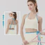 Cao Cấp Áo Vest Yoga Cho Nữ, Màu Sắc Tương Phản, Cố Định Cốc và Thiết Kế Thanh Lịch