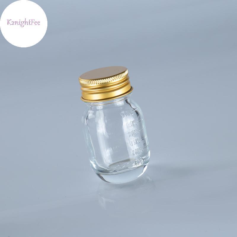 K2nightFee 1 Chai Thủy Tinh Nhỏ 30ml Có Nắp Chai Thuốc Chống Rò Rỉ Viên Chai Thủy Tinh Có Thể Đổ Lại VN