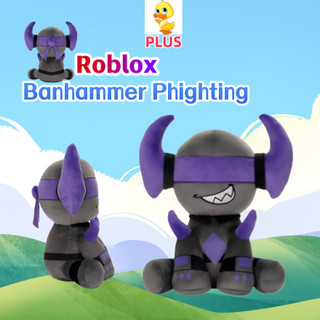 PLUS✨Đồ chơi Roblox✨Mới Roblox Banhammer Sang Trọng Đồ Chơi Vui Nhộn Banhammer Phighting Búp Bê Đồ Chơi Nhồi Bông Mềm Dễ Thương Roblox Blocktales Búp Bê Sang Trọng Forsaken Azure Sang Trọng Đồ Chơi Trẻ Em Quà Tặng Sinh Nhật