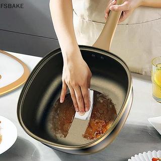 [FSBAKE] Nồi chống dính bằng hợp kim titan có nắp Chảo rán chống dính Chảo titan để nấu ăn với tay cầm giữ mát tiện dụng để nấu nướng nướng KCB