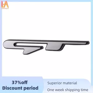 Mát 3D Phong Cách Xe Hơi Miếng Dán Chữ Cái Miếng Dán Cho Thân Xe Phía Sau Cửa Xe Dán Gt