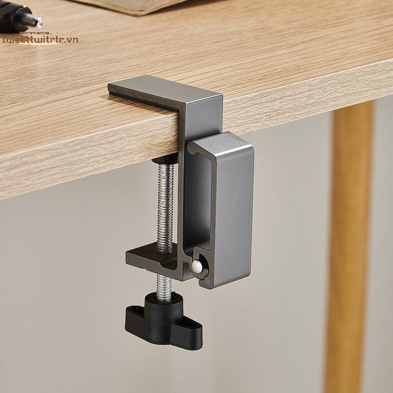 TRTR Đa Năng Cạnh Bàn Móc Đôi Không Đục Lỗ Túi Móc Có Thể Điều Chỉnh Để Bàn Móc Treo Ba Lô Lưu Trữ Móc Giá Đỡ VN