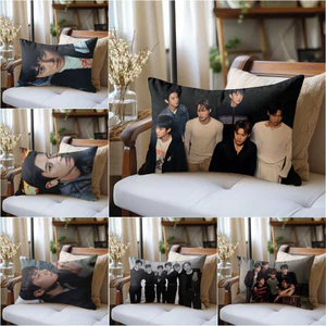 Vỏ Gối Polyester Hình Chữ Nhật Một Mặt EXO 'verse, Máy Có Thể Giặt Được, Thích Hợp Để Trang Trí Phòng Khách Giường Sofa (Không Bao Gồm lõi)