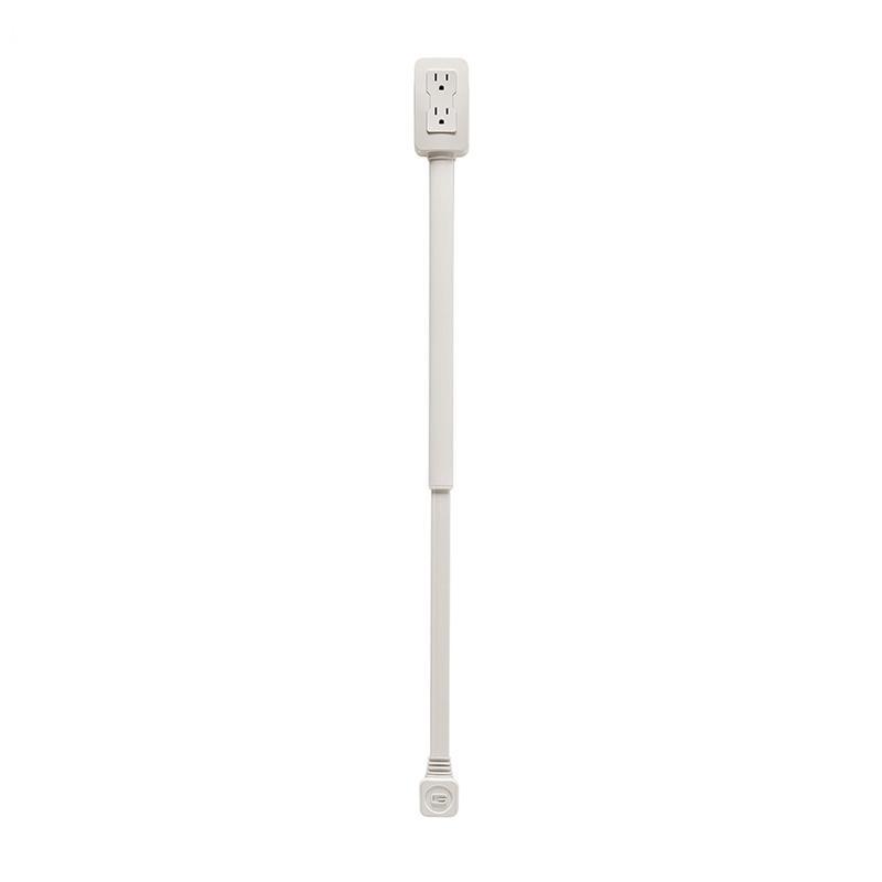 Cod Ổ cắm điện Expander 2 ổ cắm 180 ° xoay Stretchable Chiều dài Punch-Miễn phí điện Dải điện ổ cắm mở rộng dây