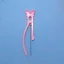 MINIMALY Nhíp kim đơn 2.6mm, bộ 3/4/5 cái kèm khay chọn hạt, bộ dụng cụ đính cườm cầm tay hiệu quả DIY