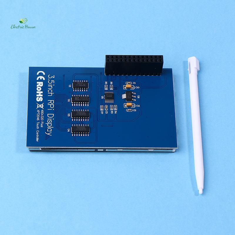 [Nhà điện] 3,5 Inch cho mô-đun màn hình Raspberry Pi Màn hình cảm ứng 3,5 "Màn hình cảm ứng 320 × 480 TFT Màn hình cảm ứng có bút cảm ứng cho Raspberry Pi A, mới