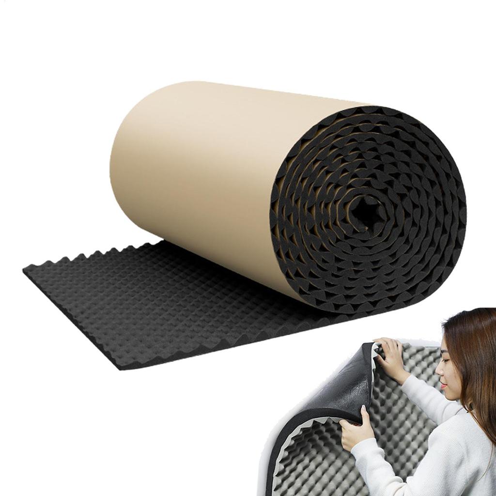 Noise Dampening Panels Acoustic Panels Sound Pads Self-Adhesive Sound Proof Padding Fire Resistant Acoustic abrtedvn