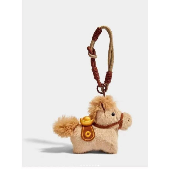 CHARM NGỰA ĐEO TÚI 3 MÀU