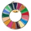 Thời Trang Liên Hợp Quốc SDG Rainbow Pin Trâm Cài Huy Hiệu Tiệc Khăn Men Chân