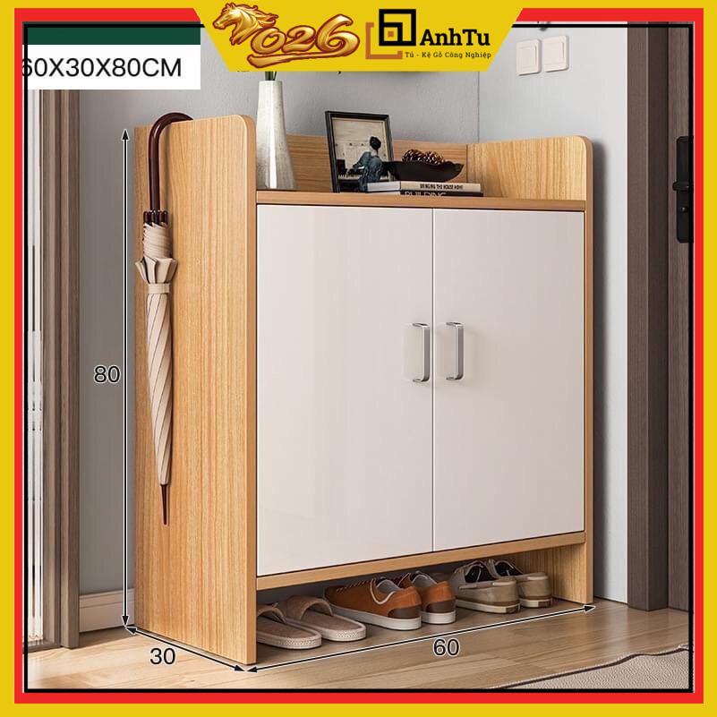 Tủ giày cánh trắng 80x60x30cm