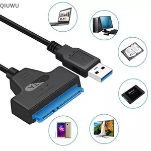 Đầu đọc bộ chuyển đổi ổ cứng gắn ngoài QIUWU USB 3.0 sang SATA 2.5 "cho cáp SSD HDD.