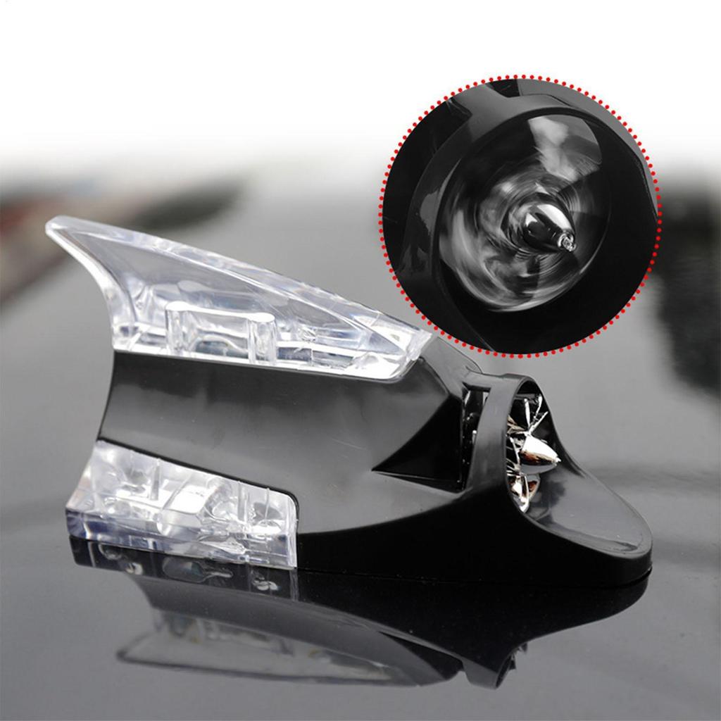Vây Cá Mập LED Nhấp Nháy Đèn Gió LED Nhấp Nháy Ăng Ten Ô Tô Nhận Tín Hiệu Đèn Cho Ô Tô Xe Tải
