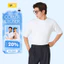 Áo thun T-shirt Nam YODY dáng slimfit cơ bản, vải cotton mềm mại MCTS25S008