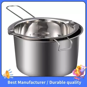 Nồi nấu sô cô la (Thép không gỉ 304) Bơ nồi hơi đôi 400Ml