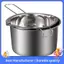 Nồi nấu sô cô la (Thép không gỉ 304) Bơ nồi hơi đôi 400Ml