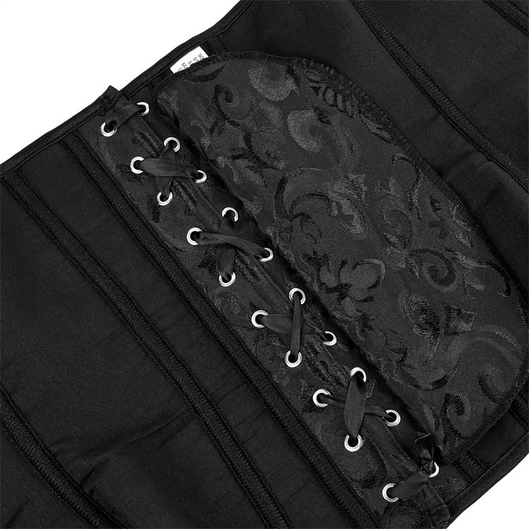 Corset phong cách mới, Ren Satin, Xương cá cung điện