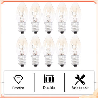 10 Chiếc Sáp Ấm Bóng Đèn E14 Đế 220V 10W Sáp Khuếch Tán Bóng Đèn Nến Bóng Đèn