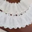Viền Ren Nhộn SMILE, Vải Ren Cotton 7cm Chiều Rộng, Ruy Băng Thủ Công DIY Trắng Ruffle Thiết Kế Viền Thêu