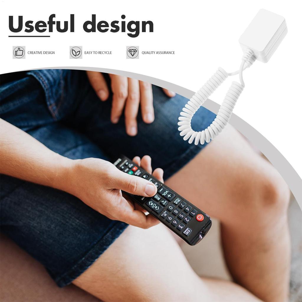 Dây đeo điện thoại chống trộm Giá đỡ điều khiển từ xa an toàn có dây lò xo Hấp phụ nhanh Điện thoại có thể mở rộng Shop chống trộmidaevn