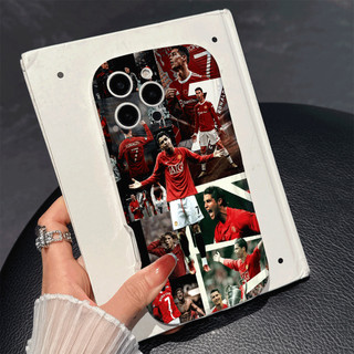 Cristiano Ronaldo No. 7 case lưng iPhone Cho 11 case iPhone 16 plus 12 13 14 pro max 15plus cover 15prosoft case