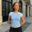 MAPLEPOET - Áo thun ngắn tay cổ tròn form slim fit, phù hợp mặc hàng ngày mùa hè