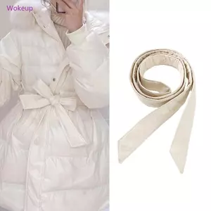 Woke Overcoat Thắt Lưng Cho Áo Xuống Nam Nữ Xuống Áo Thắt Lưng Thay Thế