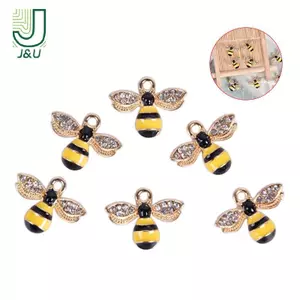 Dây chuyền mật ong pha lê J & U-T, set 10 cái, phù hợp làm quà tặng thủ công