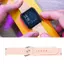 Apill Đồng hồ thông minh Smartwatch Điều chỉnh miễn phí Dây đeo đồng hồ silicon thân thiện với da chống mất Mềm mại cho Amazfit Bip U đen