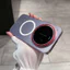 Dành Cho xiaomi 17Ultra Màu May Mắn Series Vòng Tròn Đỏ Trong Suốt Từ Tính Ốp Lưng Điện Thoại 17promax