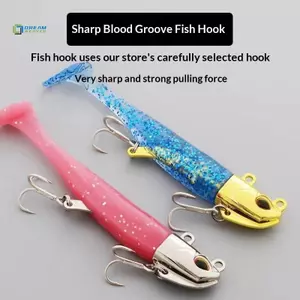 Dream Weaver - Mồi Cá Wobbler Swimbait Jigging 24g, 103mm, Phù hợp Cho Bass và Snapper, Phát Quang