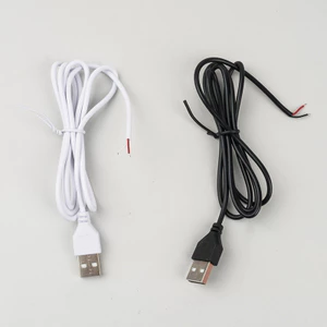 Đèn bàn LED A2XE Đèn ngủ USB không cần công tắc Cắm cáp Chiếu sáng Vẽ dây nguồn