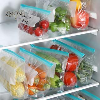 ZMONH 20 Chiếc Bọc Nhựa Túi Đựng Thực Phẩm Túi Bảo Quản Có Thể Tái Sử Dụng Tủ Đông Sandwich Niêm Phong Túi Bếp Tủ Lạnh Bảo Quản Thực Phẩm Không