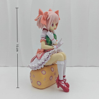 15cm Cô Gái Ma Thuật Madoka Kaname PVC Hình - Váy Hồng Phong Cách Chibi Hành Động Mô Hình Đồ Chơi Quà Tặng