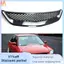 Lưới tản nhiệt phía trước màu đen bóng Lưới tản nhiệt cản trước cho JDM 2001-2003 2DR / 4DR EM / ES