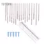 Toyuvn 17 Note Kalimba Ngón Tay Cái Đàn Piano Thép Không Gỉ Bộ Phím Nhạc Cụ Tự Làm Linh Kiện Thay Thế