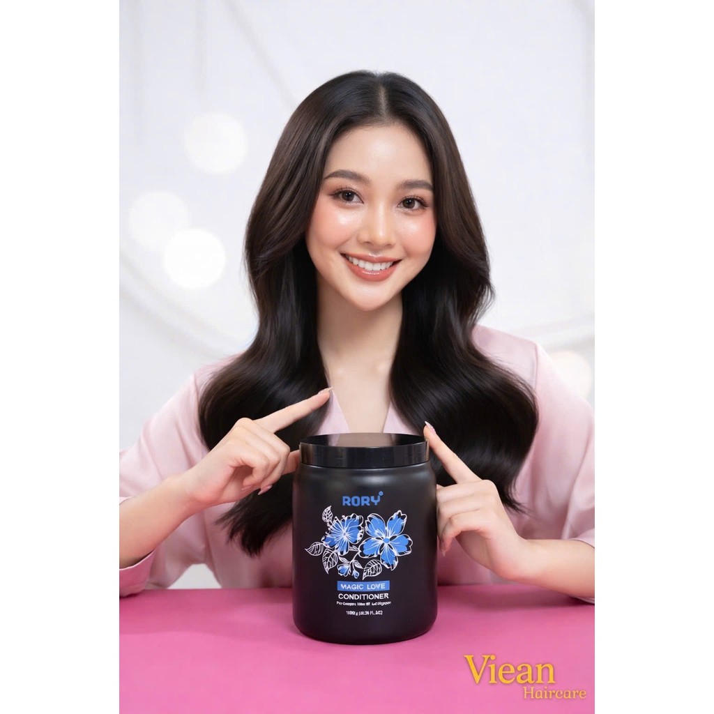 Kem Xả Phục Hồi Tóc RORY 1000ml – Siêu Mềm Mượt, Cấp Ẩm, Giảm Khô Xơ, Dưỡng Tóc Hư Tổn Tóc Nhuộm Tẩy