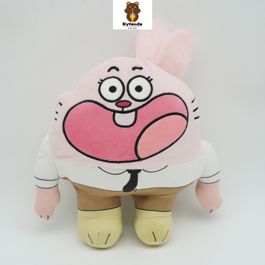 Rytanda Mô Phỏng Thế Giới Tuyệt Vời Của Gumball Đồ Chơi Sang Trọng Cho Bé Trai Bé Gái Mềm Mại Dễ Thương Sang Trọng Búp Bê Gối Giáo Dục Hoạt Hình Gối Nhồi Bông Trẻ Em Trang Trí Nhà Giáng Sinh Quà Tặng Sinh Nhật