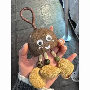Phong Cách Bão Tố Chắc Chắn Vỏ Xấu Xí Dễ Thương Túi Treo Lục Lạc Cây Handmade Chuông Gió Treo Túi Chữa Bệnh Đồ Trang Trí 4.18