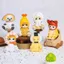 Búp Bê Mini Dễ Thương Không Muốn Trở Thành Thức Ăn Cho Mèo Tempura Anime Cá Mập Mèo Đeo Chéo Hợp Thời Trang Chơi Đồ Trang Trí Nhỏ Dễ Thương 4.18