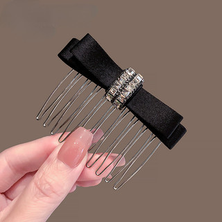 Túi sang trọng nữ với lược lắp nơ kim cương giả cao cấp, giúp tóc luôn gọn gàng và đẹp mắt