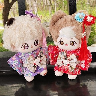 20cm Bộ Đồ Kimono Váy Nhỏ Phong Cách Nhật Bản Quần Áo Bé Búp Bê Hoa Không Thuộc Tính Quần Áo Búp Bê Giá Rẻ Phong Cách Nhật Bản Quần Áo Cho Bé