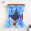 HFTOY 1 / 12 Nhà Búp Bê Rèm Hoa Ngọt Ngào Mô Hình Nhà Búp Bê Mô Phỏng Đồ Nội Thất Trang Trí Búp Bê Nhà Phụ Kiện Trang Trí Cảnh Sống ~