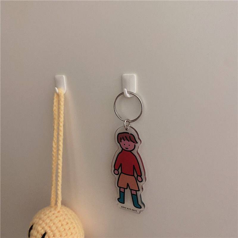 ZK 10 Chiếc Mini Móc Nhỏ Dính Treo Chìa Khóa Vòng Cổ Trang Trí Sản Phẩm Gia Đình VN