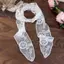 Thêu Ruy Băng & Thắt Lưng - Khăn Ren Phù Hợp Mùa Hè, Khăn Buộc Tóc Snood Mới