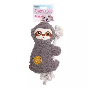【Ready Stock】 Dog Toy Self-Hi Relieving Stuffy Plush Bite-Resistant Vocalization Molar Pet Medium and Large Dog Accompany Toy Doggy 4fZO