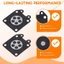 40 Chiếc Cưa Xích Bộ Chế Hòa Khí Đo Màng Cho 95-526 500 3800 4500 5200 5800 Xe Lắp Ráp Gioăng Bộ