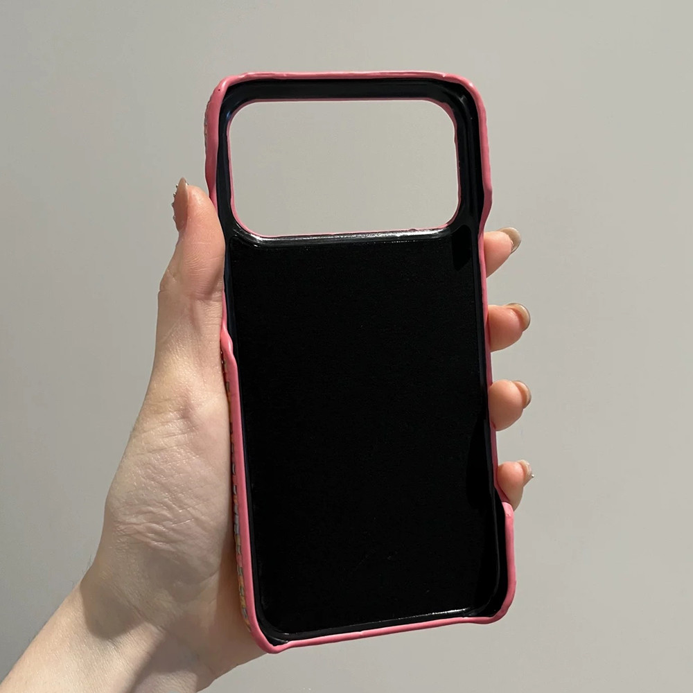 Từ Tính Nhiều Màu Sắc Dệt Cứng Nửa Gói Ốp Lưng Điện Thoại iPhone 17 Pro Max 17 Air 16 Plus 15 14 13 Vỏ Bảo Vệ Chống Sốc