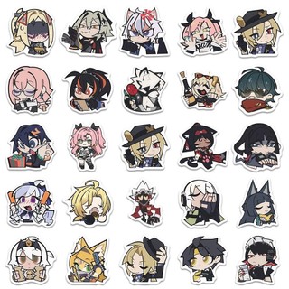 49 Chiếc Chibi Zenless Zone Zero Game Miếng Dán Trang Trí Bình Nước Notebook Miếng Dán Chống Thấm Nước